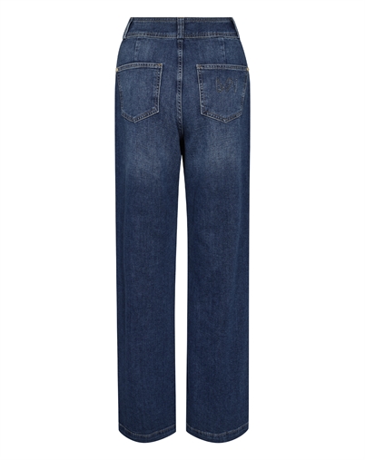 Mos Mosh - MMCandia Peach Jeans - Dark Blue 